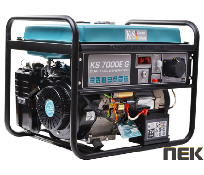 Гібридний генератор Könner&Söhnen KS 7000E G
