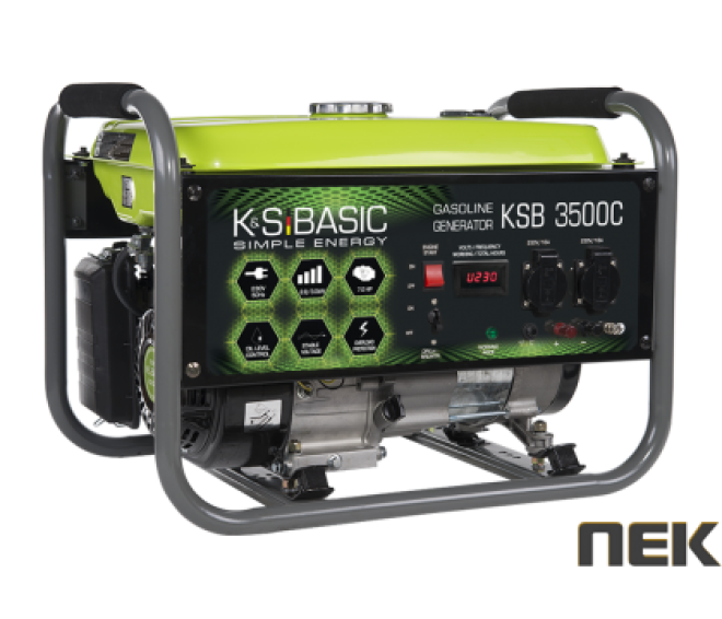 Бензиновий генератор Konner&Sohnen KSB 3500C
