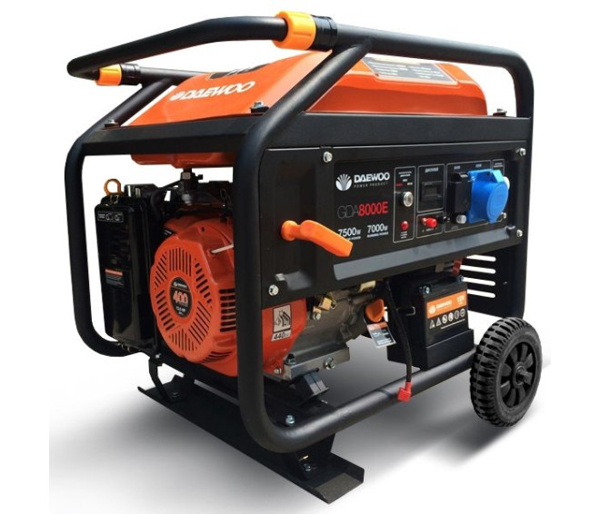 Бензиновый генератор Daewoo GDA 8000E