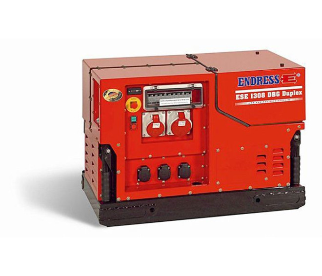 Бензиновый генератор Endress ESE 1308 DBG ES DUPLEX Silent