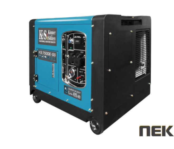 Бензиновий генератор Könner&Söhnen KS 7500E SS