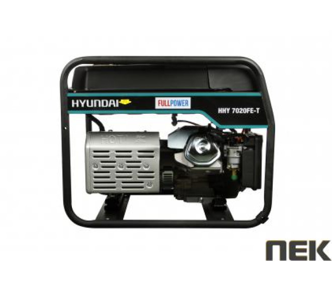 Бензиновий генератор HYUNDAI HHY 7020FE-T