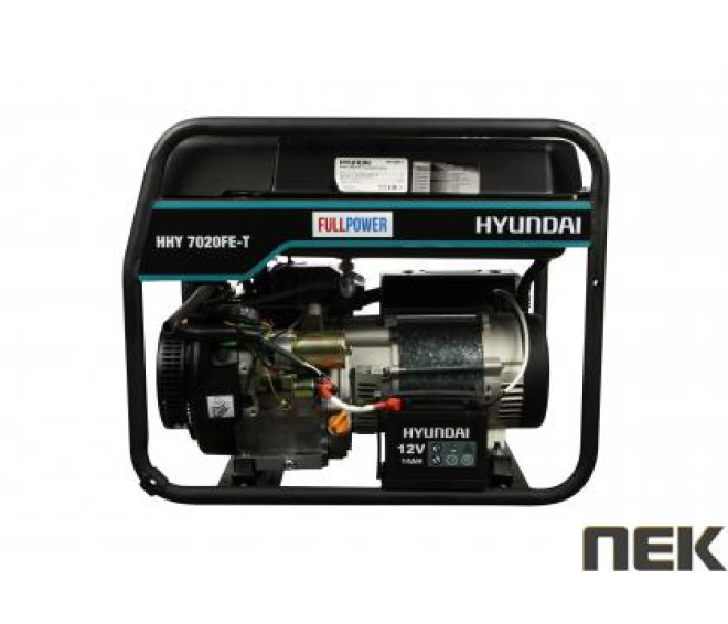 Бензиновий генератор HYUNDAI HHY 7020FE-T