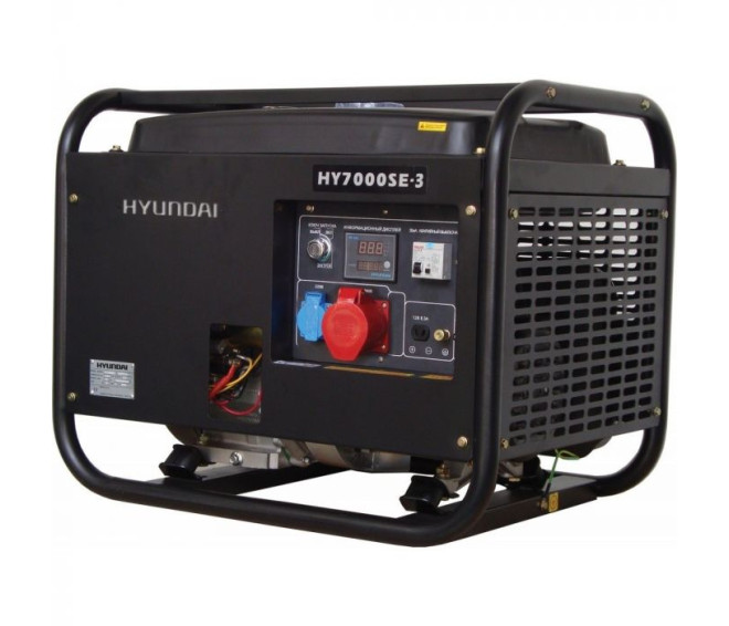 Бензиновий генератор Hyundai HY 7000SE-3