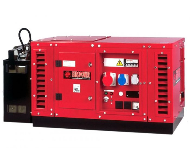 Бензиновий генератор Europower EPS6000E у кожусі