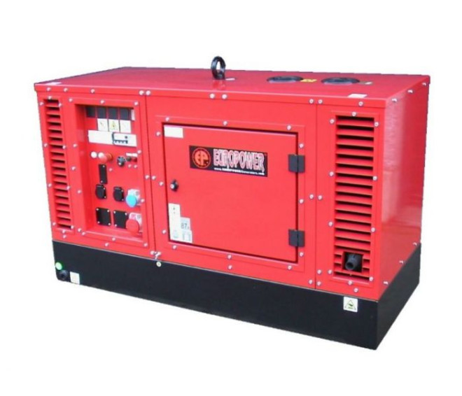 Бензиновий генератор Europower EPS12000E у кожусі
