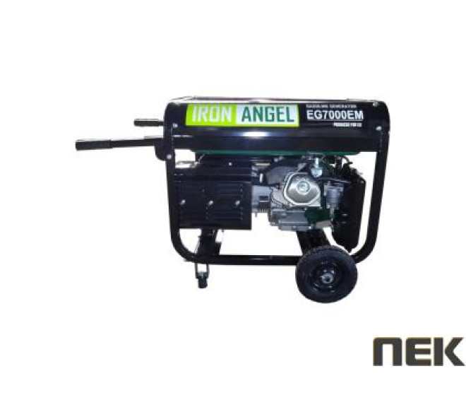 Бензиновий генератор IRON ANGEL EG 7000 EМ