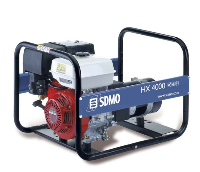 Бензиновий генератор SDMO HX 4000-S