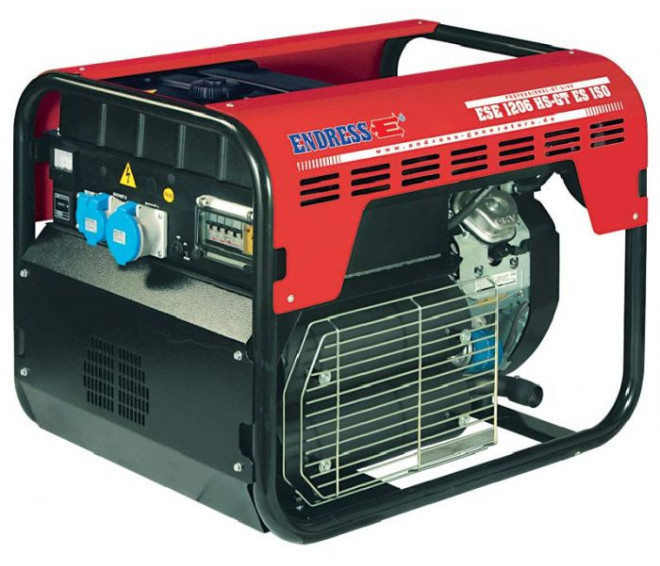 Бензиновый генератор Endress ESE 1206 DHS/A-GT ES