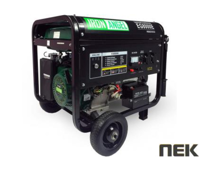Бензиновий генератор IRON ANGEL EG 8000 E