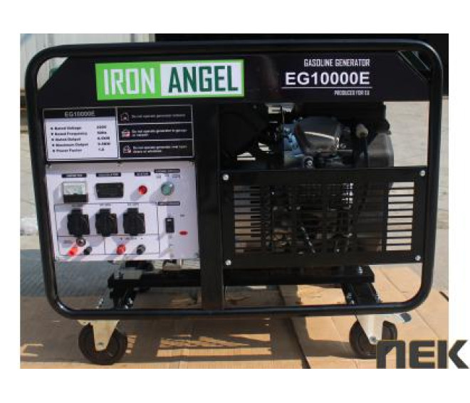 Бензиновий генератор IRON ANGEL EG 10000 E