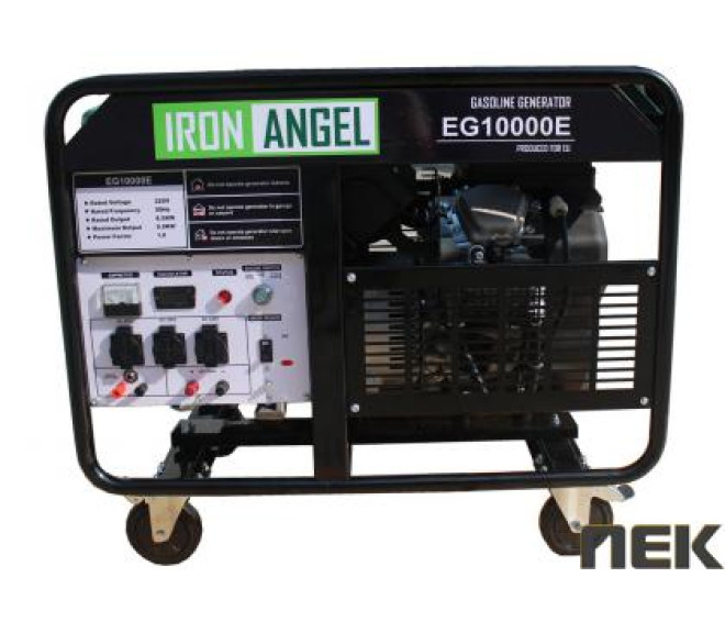 Бензиновий генератор IRON ANGEL EG 10000 E