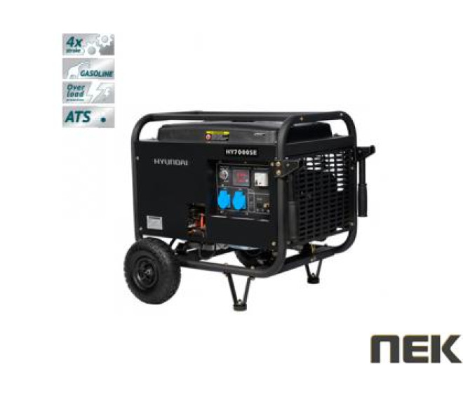 Бензиновий генератор HYUNDAI Professional HY 7000SE