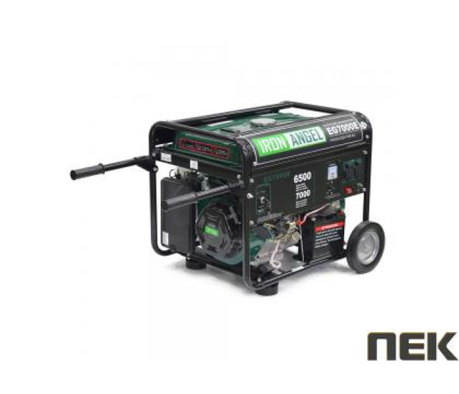 Бензиновий генератор IRON ANGEL EG 7000 E
