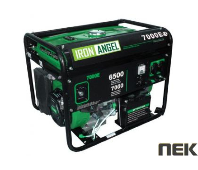 Бензиновий генератор IRON ANGEL EG 7000 E