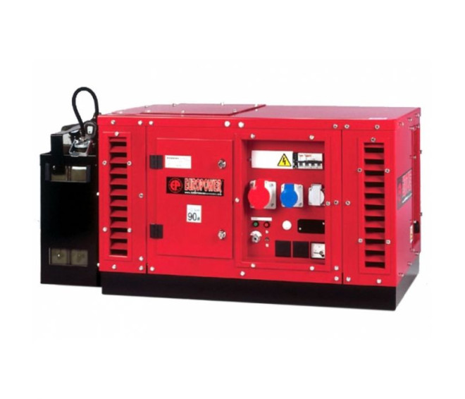 Бензиновый генератор Europower EPS6500TE в кожухе