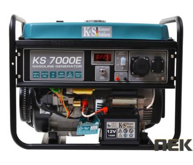 Бензиновий генератор Könner&Söhnen KS 7000E