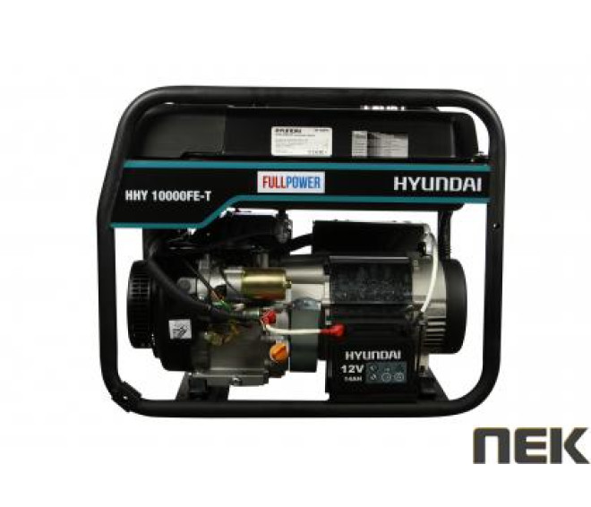 Бензиновий генератор HYUNDAI HHY 10000FE-T