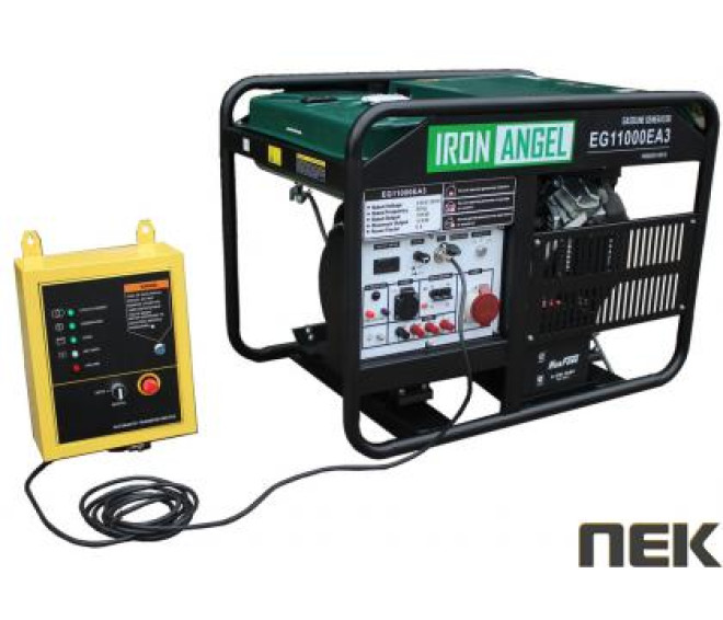 Бензиновий генератор IRON ANGEL EG 11000 EA3