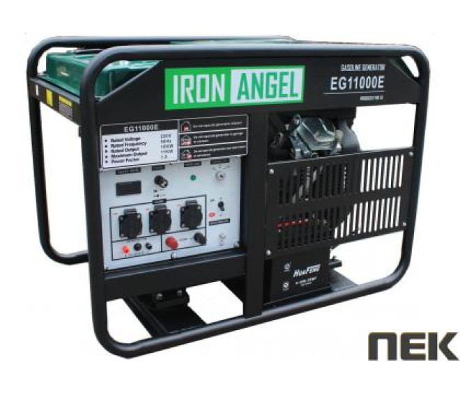 Бензиновий генератор IRON ANGEL EG 11000 E