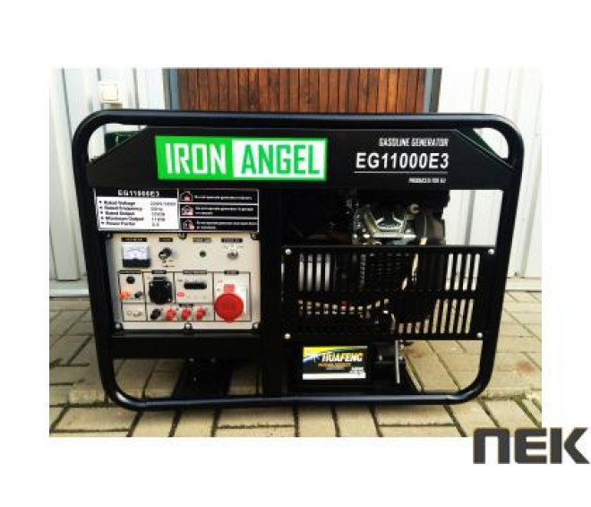 Бензиновый генератор IRON ANGEL EG 11000 E3