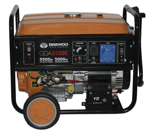 Бензиновий генератор Daewoo GDA 6500E