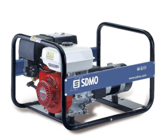 Бензиновый генератор SDMO HX 7500 T-S