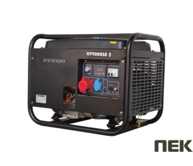 Бензиновий генератор HYUNDAI Professional HY 9000SE-3