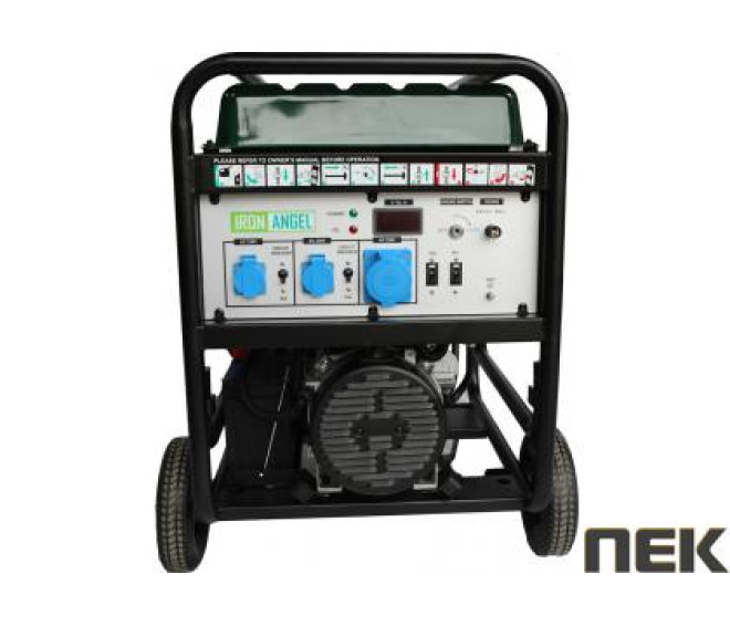 Бензиновий генератор IRON ANGEL EG 12000 E