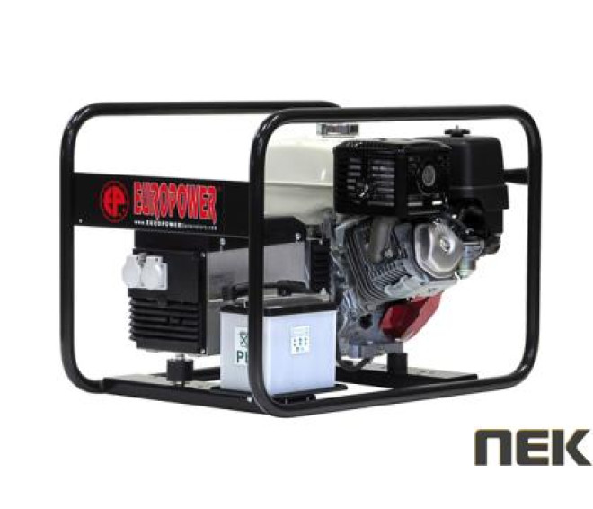 Бензиновий генератор Europower EP6000 H/S 230V