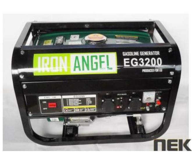 Бензиновый генератор IRON ANGEL EG 3200