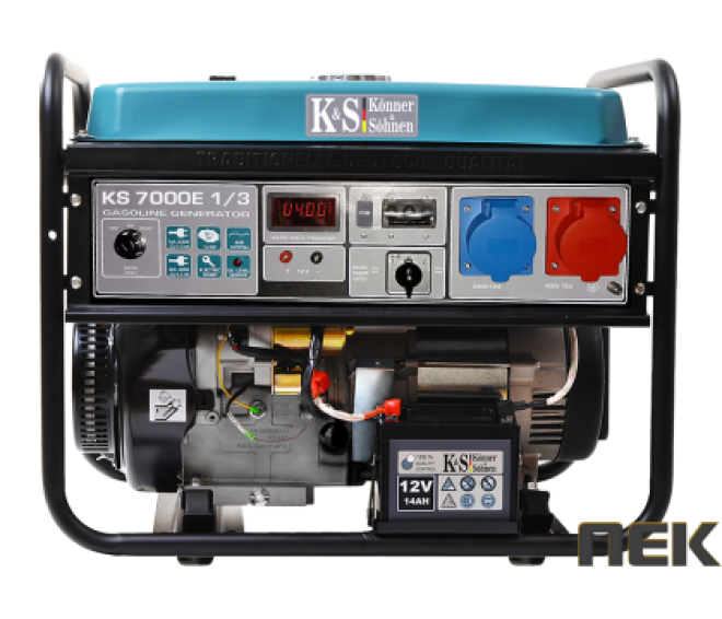 Бензиновий генератор Könner&Söhnen KS 7000 E-1/3