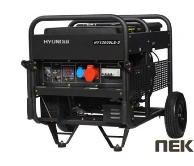 Бензиновий генератор HYUNDAI HY 12000LE-3