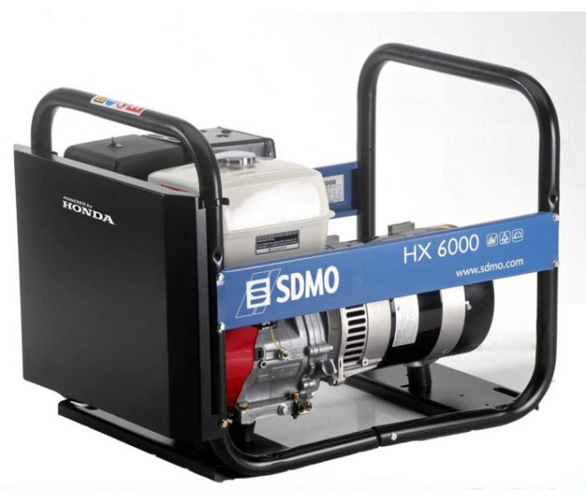 Бензиновий генератор SDMO HX 6000-S