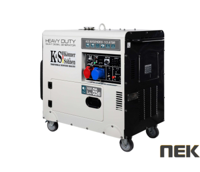Дизельний генератор Könner&Söhnen KS 9202HDES-1/3 ATSR