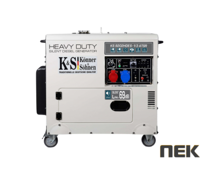 Дизельний генератор Könner&Söhnen KS 9202HDES-1/3 ATSR