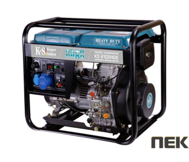 Дизельний генератор Könner&Söhnen KS 6102 HDE