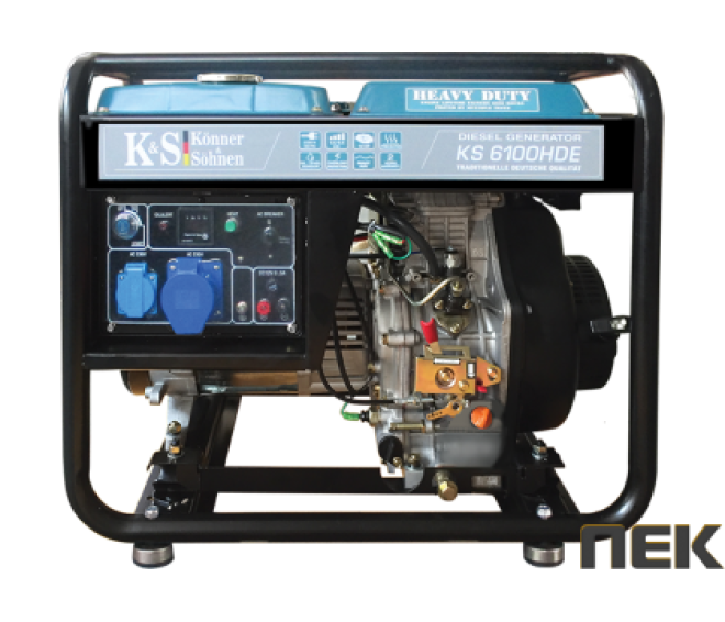 Дизельный генератор Könner&Söhnen KS 6100HDE
