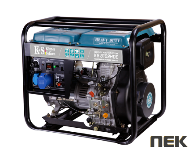 Дизельний генератор Könner&Söhnen KS 8102HDE