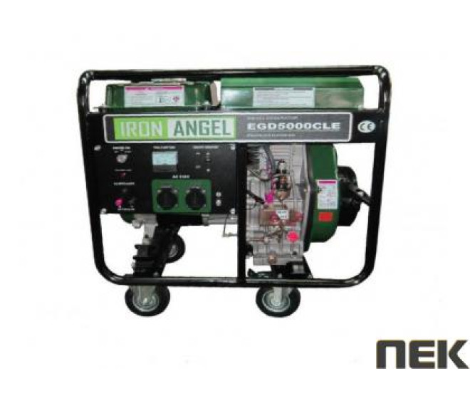 Дизельний генератор IRON ANGEL EGD 5000 CLE
