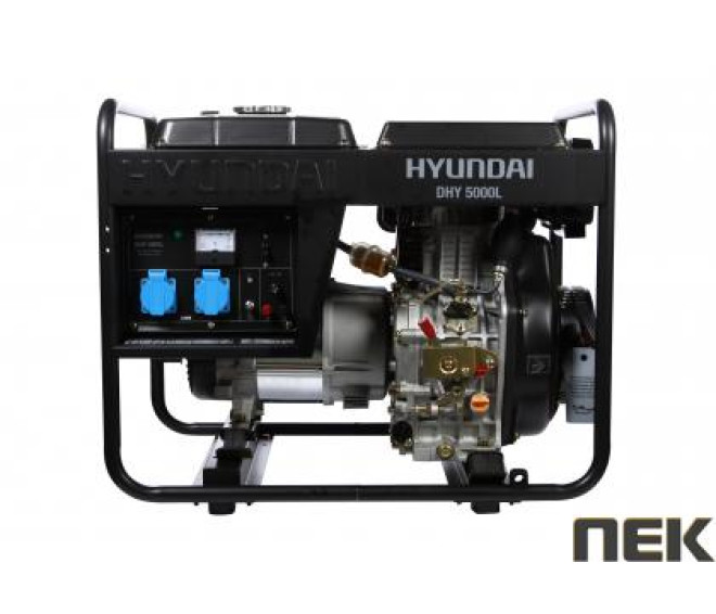 Дизельний генератор HYUNDAI DHY 5000L