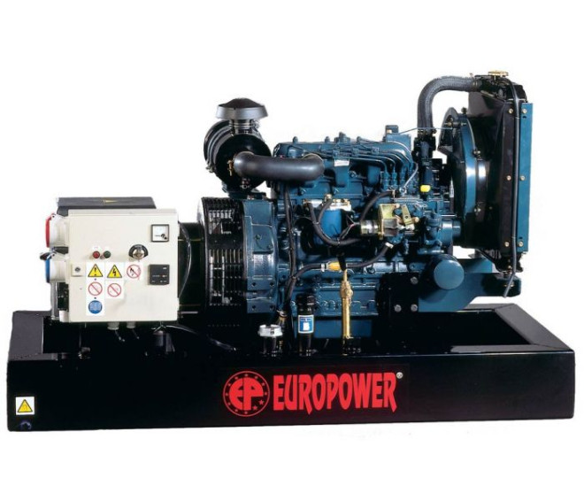 Дизельний генератор Europower EP183TDE