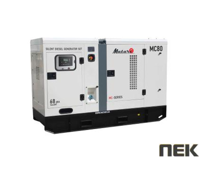 Дизельний генератор Matari MC80