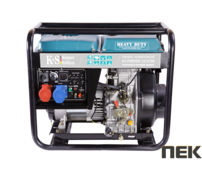 Дизельний генератор Könner&Söhnen KS 8102HDE-1/3 ATSR