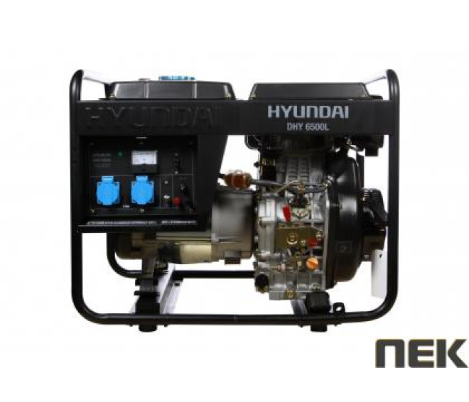 Дизельний генератор HYUNDAI DHY 6500L
