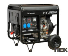 Дизельний генератор HYUNDAI DHY 8000LE