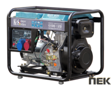 Дизельный генератор Könner&Söhnen KS 8100 HDE-1/3 ATSR