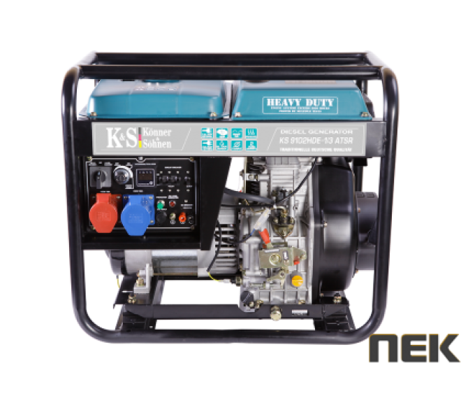 Дизельний генератор Könner&Söhnen KS 9102HDE-1/3 ATSR