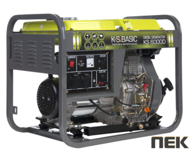 Дизельний генератор Könner&Söhnen KS 6000D