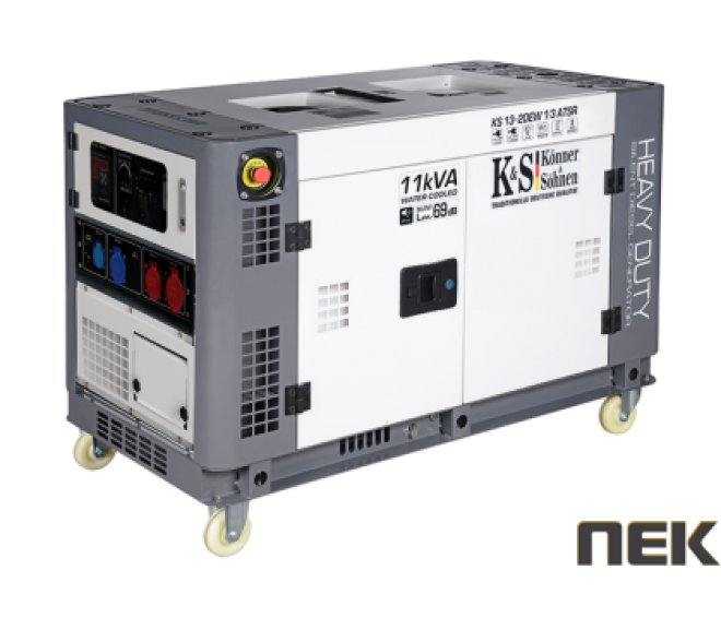 Дизельний генератор Könner&Söhnen KS 13-2DEW 1/3 ATSR